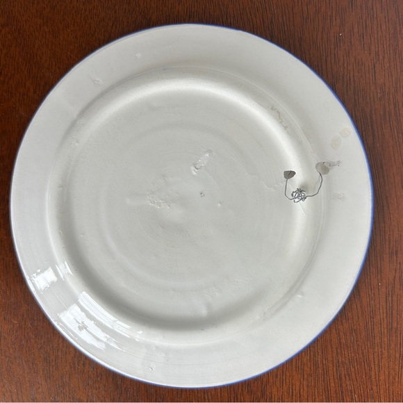 Two Handpainted Mosaic Decorative Wall Plates - Picture 5 of 11